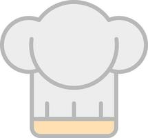 diseño de icono de vector de sombrero de chef