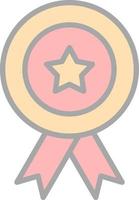 Award Vector Icon Design