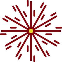 Fireworks Vector Icon Design