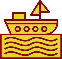 Boat Vector Icon Design