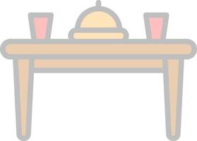 Table Vector Icon Design