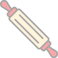 Rolling Pin Vector Icon Design
