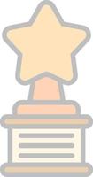 Award Vector Icon Design