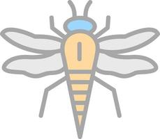 Dragonfly Vector Icon Design