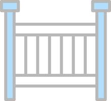 Crib Vector Icon Design