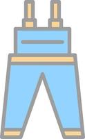 Overall Vector Icon Design