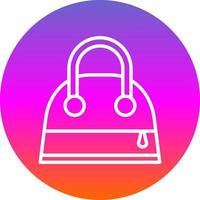 Handbag Vector Icon Design