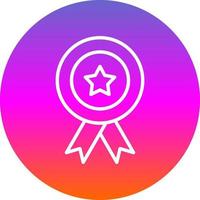 Award Vector Icon Design