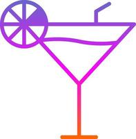 Cocktail Vector Icon Design