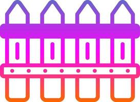 Fence Vector Icon Design