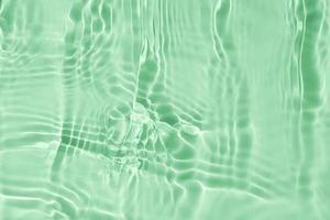 fondo de textura de agua de menta. patrón abstracto foto