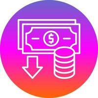 Income Vector Icon Design