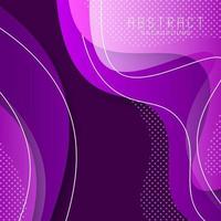 Colorful liquid and geometric background with fluid gradient shapes vector