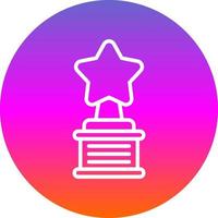 Award Vector Icon Design