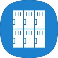 Locker Room Vector Icon Design