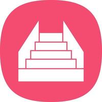 Stair Vector Icon Design