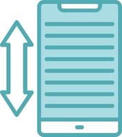 Scrolling Vector Icon