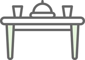 Table Vector Icon Design