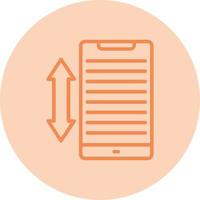 Scrolling Vector Icon