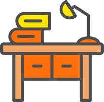 Desk Vector Icon