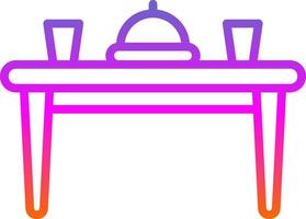 Table Vector Icon Design