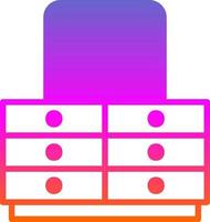 Dresser Vector Icon Design