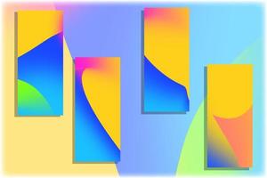 Abstract backgrounds with a gradient and a smooth transition of colors. photo