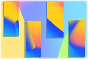 Abstract backgrounds with a gradient and a smooth transition of colors. photo