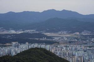 Apartment Landscape in Seoul, Korea photo