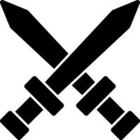 Swords Vector Icon Design