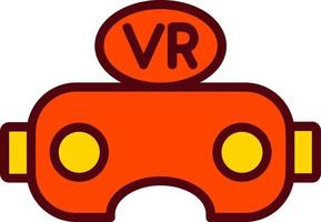 Virtual Reality Glasses Vector Icon