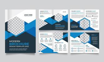 Corporate business Brochure design template. vector