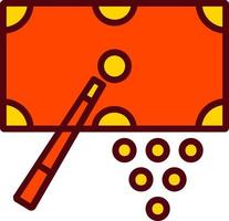 Pool Table Vector Icon