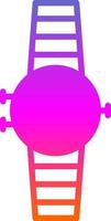 diseño de icono de vector de reloj de pulsera