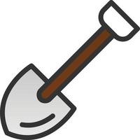 Shovel Vector Icon Design