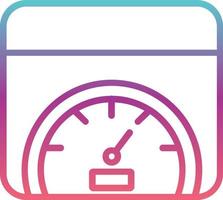 Speedometer Vector Icon