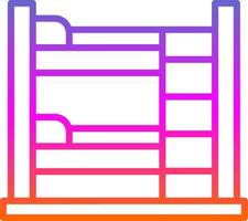 Bunk Bed Vector Icon Design