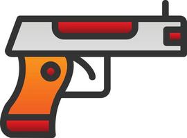 diseño de icono de vector de arma