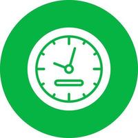 Wall Clock Vector Icon