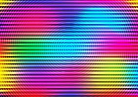 Colorful Signal Wave Unstable Background vector