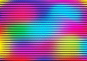 Colorful Signal Wave Unstable Background vector