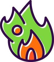 Fire Vector Icon Design