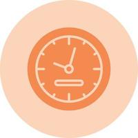 Wall Clock Vector Icon