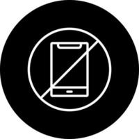 No Phone Vector Icon