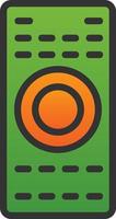 Remote Control Vector Icon Design
