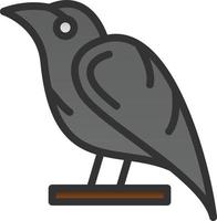 Raven Vector Icon Design