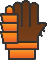 Gloves Vector Icon Design