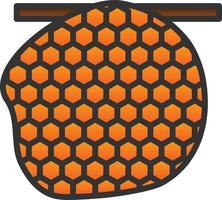 Beehive Vector Icon Design