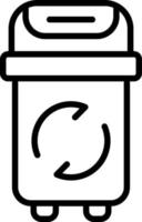 Trash Vector Icon Design