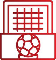 Penalty Kick Vector Icon